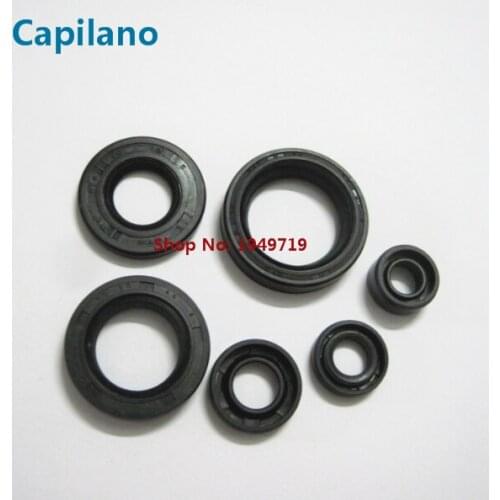 Motorcycle CY80 full / complete engine oil seal rubber gear shaft seal for Suzuki 2 stroke 80cc CY 80 engine parts