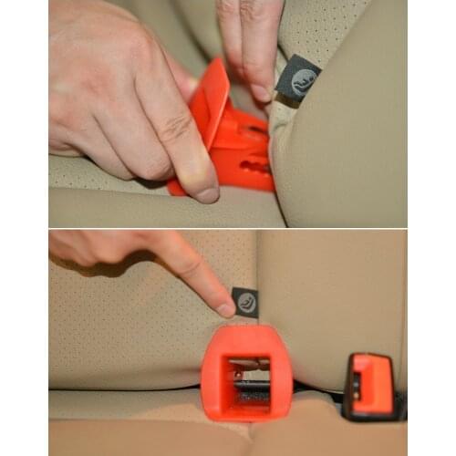 New 2 Pcs Latch Guide! Passenger Car Child Safety Seats General Isofix Interface Belt Latch Guide (ISOFIX) Auto car seat parts