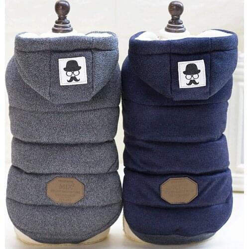 Pet Dog Clothes Winter Small Dog Clothes Thicken Warm Jacket Clothing for Pet Dogs Coat Jacket Clothes Costume for Chihuahua 30