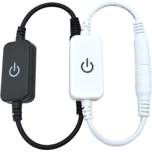 DC 12V-24V Single Color Touch Switch For LED Strip Light Touch Dimmer LED Tape Switch