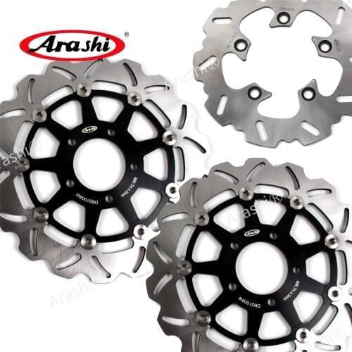 ARASHI GSXR600 GSXR750 Front Rear Brake Rotors Brake Disc For SUZUKI GSX-R600 GSX-R750 2004 2005 GSX R600 R750 / GSXR1000 GSX-R