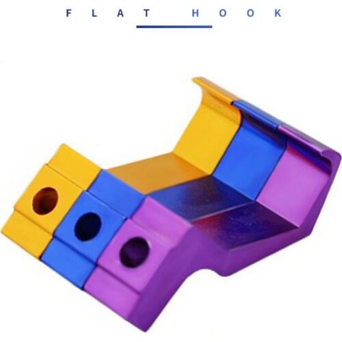 1Pc Universal Aluminium Motorcycle Hook Luggage Bag Hanger Helmet Hook Holder For Dirt Bike Electric bicycle Scooter Moped ATV