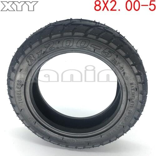 8x2.00-5 Tubeless Tire 2.10-5 Vacuum Wheel Tyre for Pocket Bike MINI Bike Electric Scooter Wheel Parts
