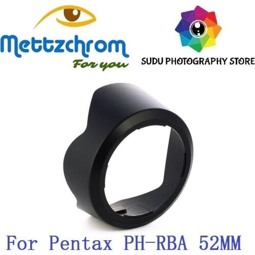 Mettzchrom PH-RBA 52mm Lens hood for Pentax 18-55mm I / II