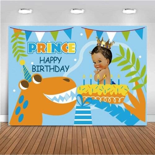 Children Cartoon Theme Happy Birthday Backdrops Table Decor Animals Forest Girls Newborn Baby Party Vinyl Cloth Photo Background
