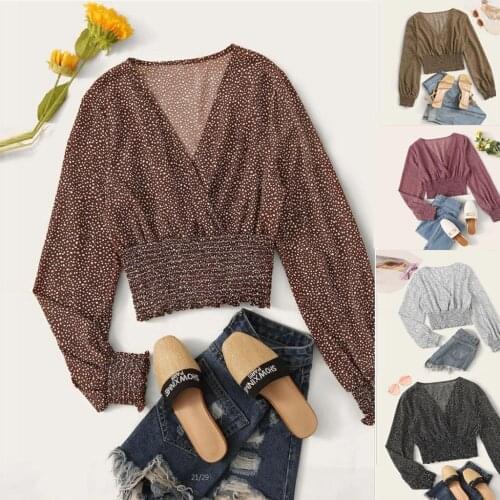 Eillysevens Wrap Blouses