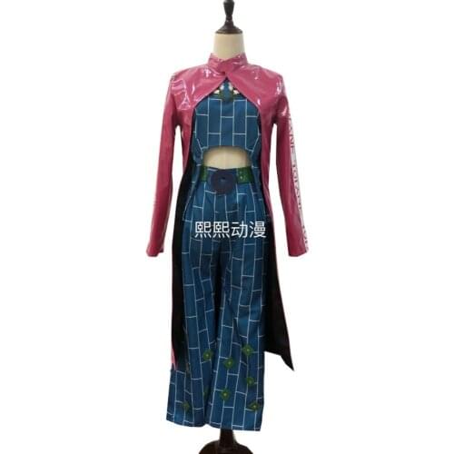 2020 JoJos Bizarre Adventure Jolyne Cujoh Cosplay Costume Jolyne Kujo cosplay Custom Made