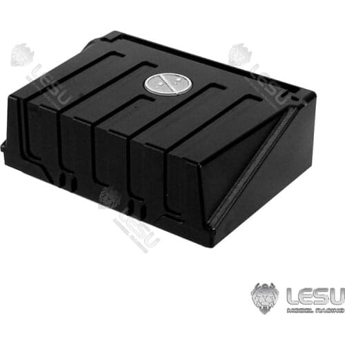 LESU 1/14 Metal Battery Box for TAMIYA MAN RC Tractor Truck Trailer Dumper Model TH16403-SMT5