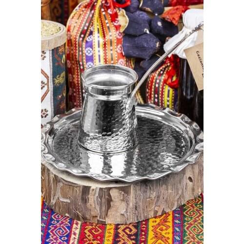 Copper Hammer Hand Tattoo 6 Personality Coffee Pot White Tepsisiz