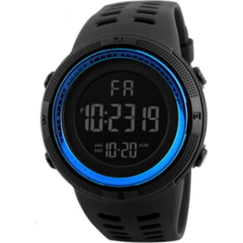 Tike Toker Luminous Mens Electronic Watch Fashion Multifunction Sports Watch Display Date Calendar Week Alarm Unisex Watch Mini