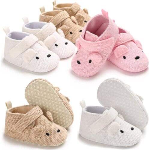 2019 spring and autumn 0-1 years old boys and girls baby dog shape casual soft bottom shoes non-slip baby toddler shoes