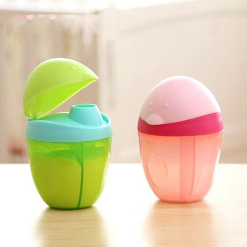 Portable Milk Powder Storage Box Infant Unisex Pig Print Snacking Travel Storage Box