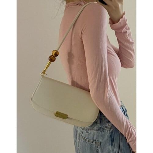 Underarm Bag Niche Texture Bag 2021 New Female Bag Simple Fashion Small Square Bag Wild Messenger Bag Purses and Handbags
