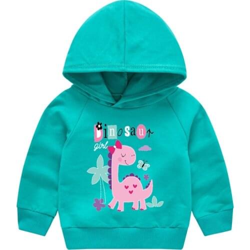 BBD Toddler Sweatshirt Boys Girls T-Shirt Cute Cotton Cartoon Embroidery Hooded Outdoor Top Child High Quality 2-7 Years Clothes