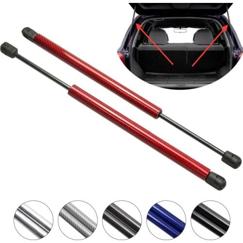 For Hyundai Santa Fe 2001-2006 Rear Left&Right Auto carbon fiber Lift Support Rear Window Glass Gas Struts 17.14 inches