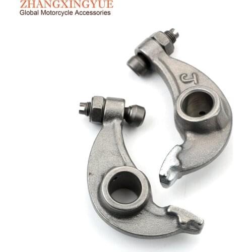 2pc Scooter Rocker Arm For Piaggio Fly Liberty Zip 2 50 Vespa ET4 LX S 50cc 9692695 4-Stroke