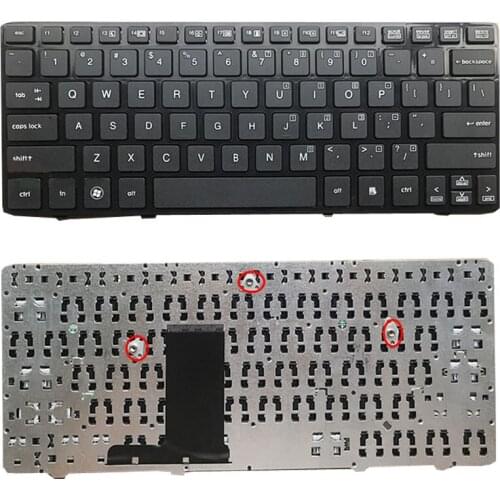 Free Shipping!! 1PC Original Laptop Keyboard Replacement For HP Elitebook 2560 2560P 2570 2570P