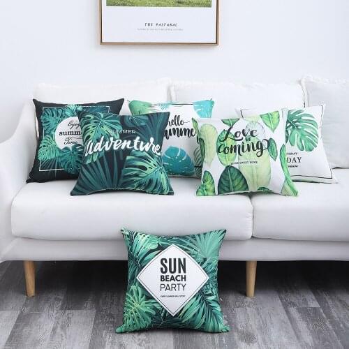 Free Shopping 40*60/30*50cm Polyester Cotton Imitated Linen Waterproof Digital Printing Cushion Cover HT-CPILWPC-AL