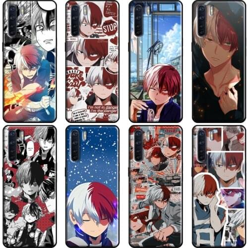 Shoto Todoroki My Hero Academi Soft For OPPO F5 F7 A52 A72 A1K A5S A15 A83 A91 A31 A53 A9 A5 2020 Reno 4 Pro 2Z Cover