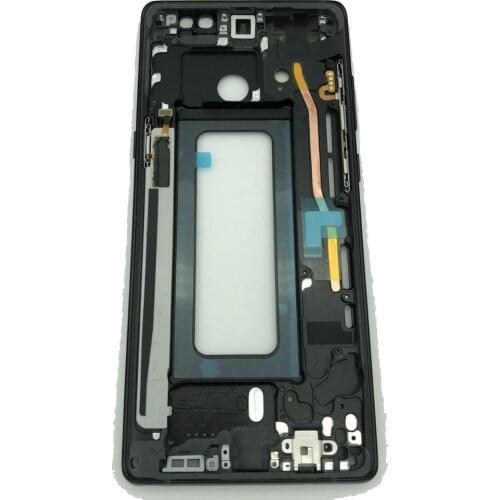 Middle Frame For Samsung Galaxy Note 8 N950 Note 9 N960 Middle Frame Bezel Metal Housing Case with Power Volume Side Button