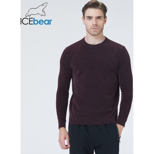 Icebear 2021 autumn mens sweaters fashion casual outwear male casual high quality pullover sweaters mens clothing 8826