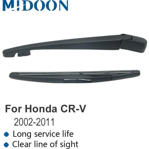 MIDOON Rear Wiper Arm & Rear Wiper Blade for Honda CR-V ( CRV ) 2008 2009 2010 2011 2012 2013 2014 2015 2016