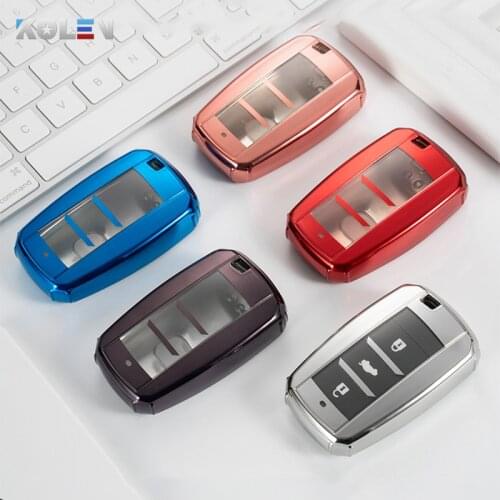 Fashion Plating TPU Car Remote Key Cover Case Holder Fob For Changan CS75 CS35 V7 CS15 Smart Key Protection Accessories Keychain