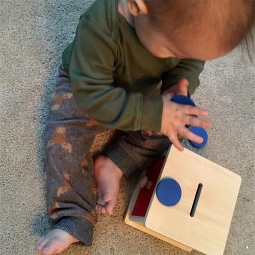 Montessori Infant Coin Box Bank Game Safety Water Paint NEW