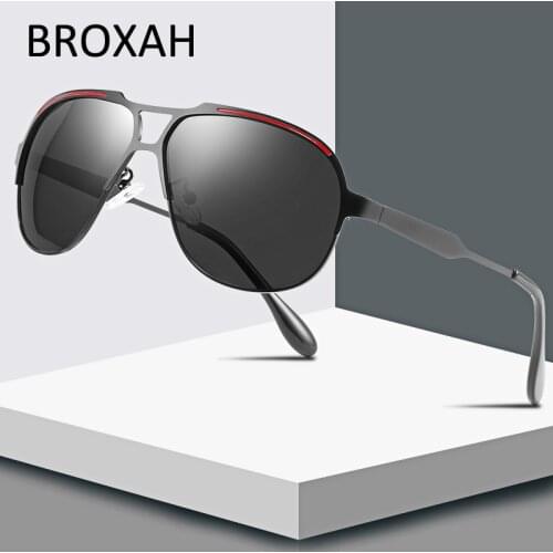 Oversized Sunglasses Men Brand Classic Polarized Sunglasses Mens Driving Male Sun Glasses Eyewear UV Blocking Oculos De Sol