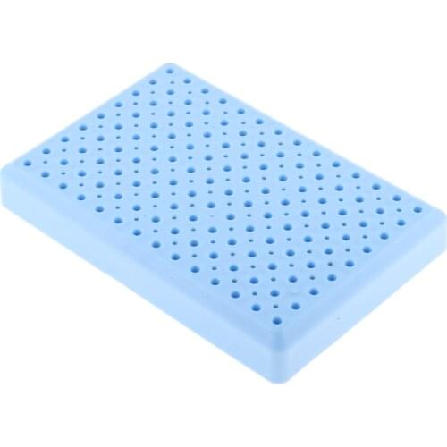 Blue Hobby Airbrush Spray Booth Clip Base Stand Paint Model Part Holder