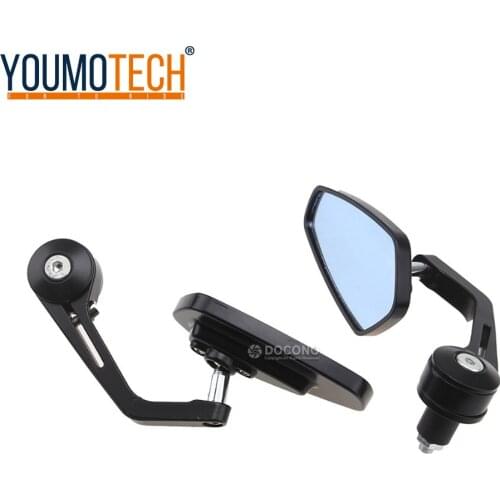 Universal motorcycle Scooter Rearview Mirrors for honda PCX125 GROM CBR250R CBR300R/CB300F/FA CBR500R/CB500F/X yamaha R3 R6 R25
