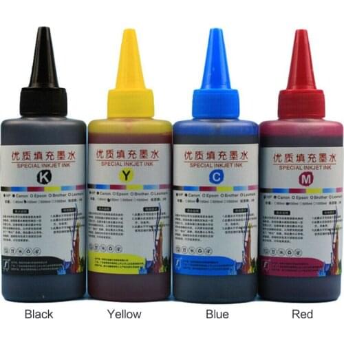 W3JD 100ML Refill Ink Kit Universal Dye Printer Supplies Desktop Printing Paper Replacement for canon PG-245 CL-246 PIXMA MG2420
