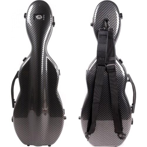 Yinfente Black Violin Hard Case 4/4 Carbon Composite light&strong