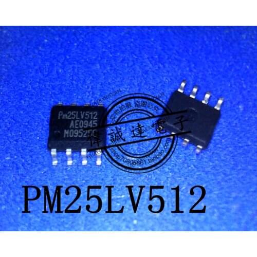 1Pieces New Original PM25LV512 SOP8 2 In Stock Real Picture