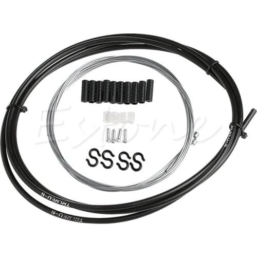 2021 Top Bike Bicycle Front Rear Inner Outer Wire Brake Gear Shifter Cable Housing Kit