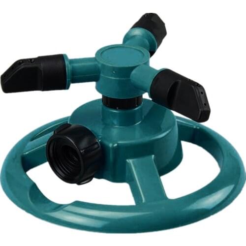 360 Degree Automatic Garden Sprinklers Watering Grass Lawn Rotary Nozzle Rotating Water Sprinkler System Garden Supplies