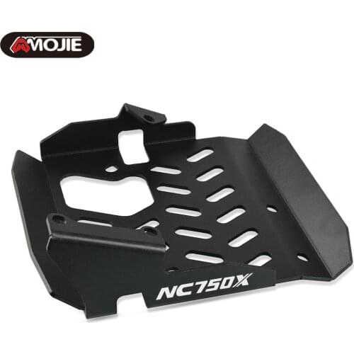 CNC Skid Plate Foot Rests Bash Frame Engine Guard Cover Chassis Protector For Honda NC750X X-ADV 750 XADV750 2017 2018 2019 2020
