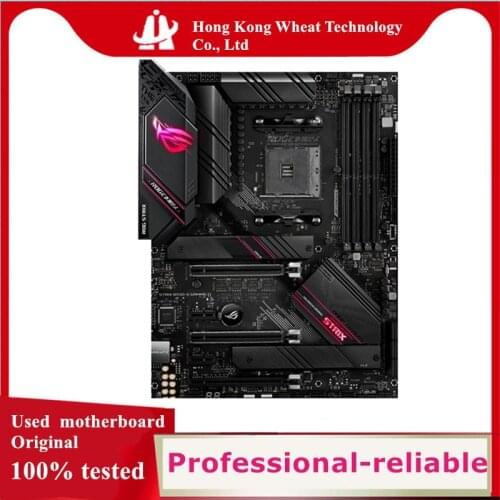 For ASUS ROG STRIX B550-E GAMING Motherboard Socket AM4 DDR4 M.2 nvme ssd For AMD B550 Used Original Desktop Mainboard