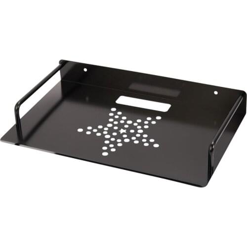 Space Aluminum Wall Mount Bracket Tv Accessories Wifi Router Tv Box Set-Top Box, Mini Computer