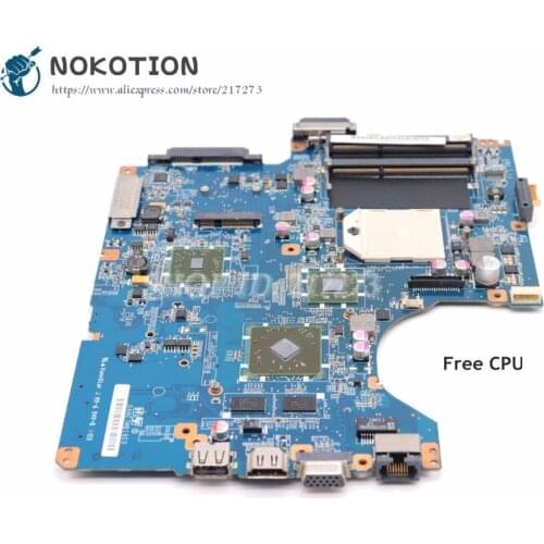 NOKOTION A1823508A DANE7MB16E0 DANE7MB16D0 For Sony vaio vpcee VPCEE17EC VPCEE27EC Laptop Motherboard HD4500 DDRD Free CPU
