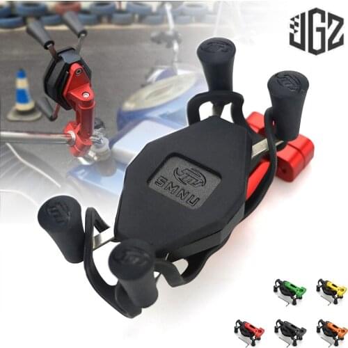 Motorcycle CNC Mirror Stand Mount Phone Holder GPS Navigation Bracket For Piaggio Medley Liberty 125 150 Beverly 300 350 ZIP 50