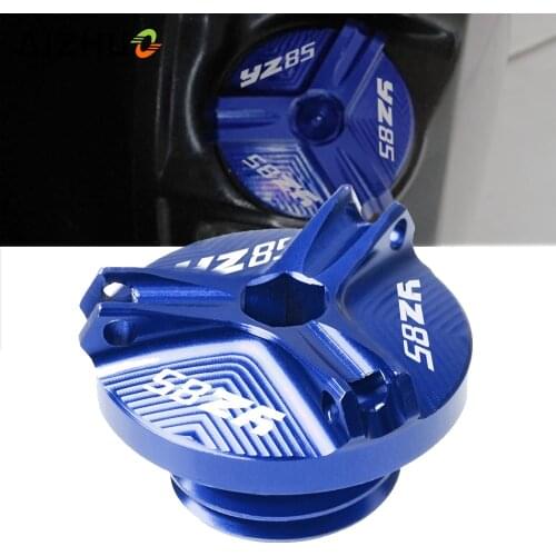 For Yamaha YZ80 YZ85 Motorcycle Engine Oil Filler Cup Cap Oil Filler Cap Plug Cover For Yamaha YZ80 YZ85 YZ 80 85 1998-1999