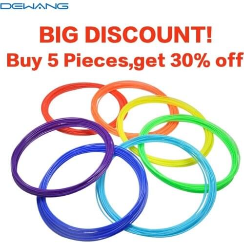 DEWANG 5 Meter ABS 1.75mm 3D Printing Pen Filament For 3D Printer Pen Threads 22 Color for Choice 3d pen Plastic filament Wire