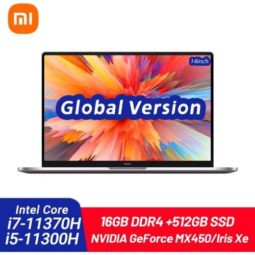 Xiaomi RedmiBook Pro 14 Laptop Intel Core i7-11370H / i5-11300H 16GB DDR4 512GB SSD Notebook 2.5K FHD Slim Windows 10 Computer