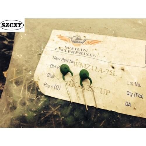 New and original 20PCS PTC WMZ11A-75L 1K-1.2K thermistor