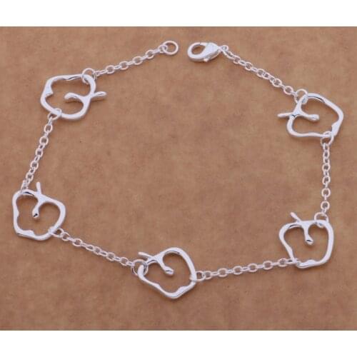 Wholesale High quality silver plated Fashion jewelry Bangles bracelet WB-127