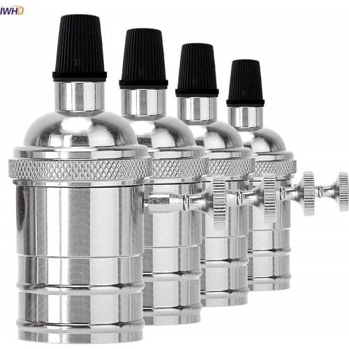 IWHD Douille Ampoule E27 Socket Lamp Holder E27 LED Base Industrial Bulb Holder Loft Fitting E27 Homekit Lamp Casquillo Bombilla