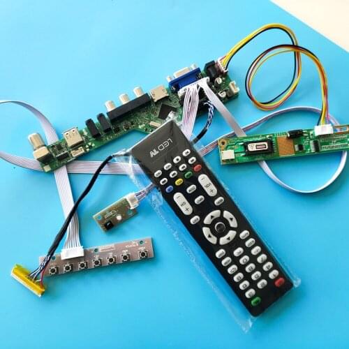 For QD15TL02 Rev.05 Driver Board 1 lamps 15.4" VGA AV TV USB Module 30pin Controller New Digital Signal HDMI 1280X800