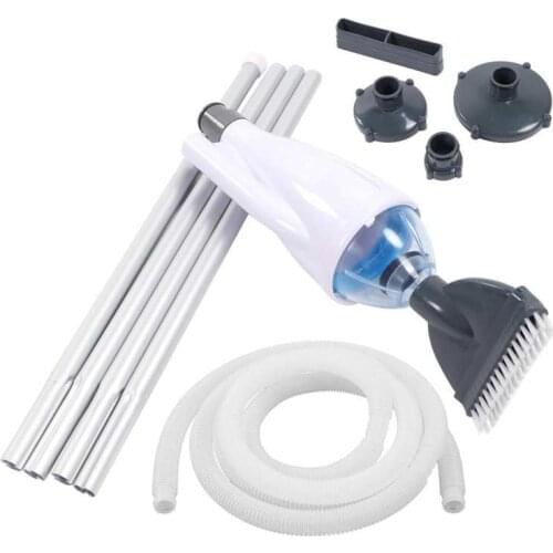 Swimming Pool Vacuum Kit Portable Suction Head Cleaner Cleaning Machine for Pond Spas