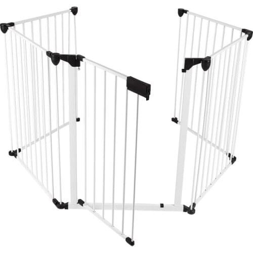 Foldable Pet Playpen Baby Safety Fence Pets Iron Fence Puppy Kennel House Childrens Playground Fence Home Baby Supplies